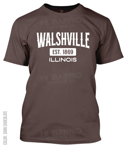 Walshville, Illinois Athletic T-Shirt