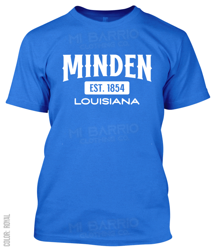 Minden, Louisiana Athletic T-Shirt