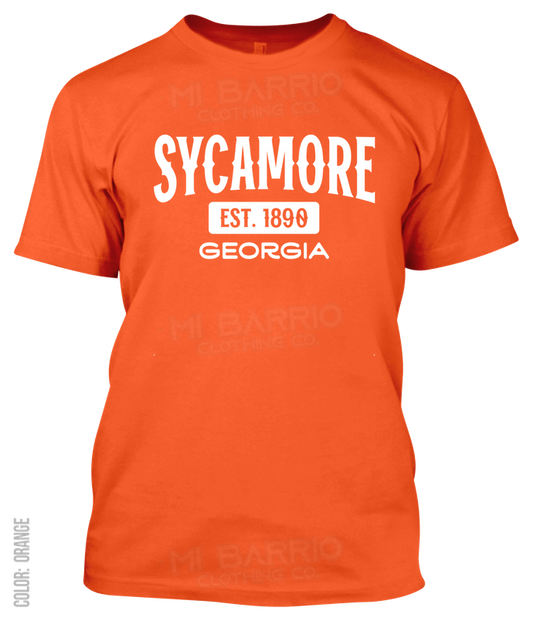 Sycamore, Georgia Athletic T-Shirt