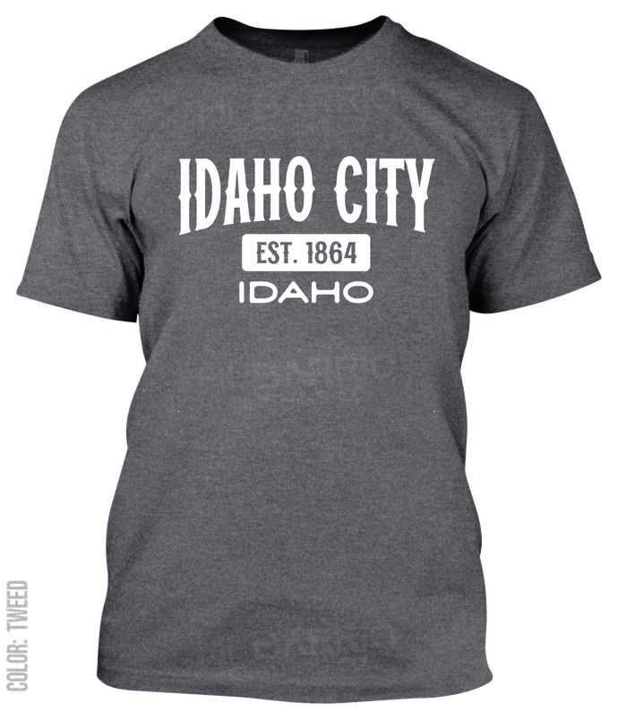 Idaho City, Idaho Athletic T-Shirt
