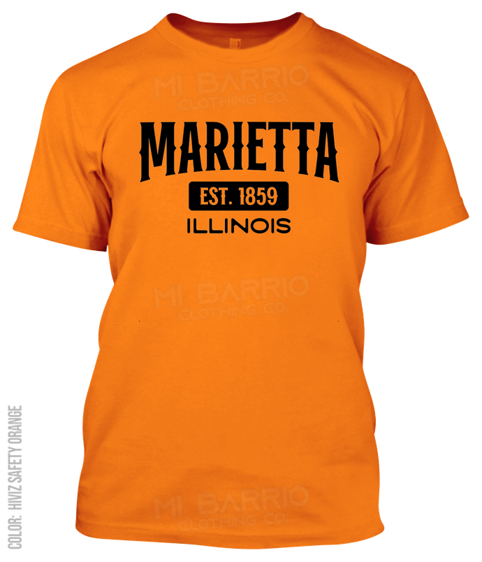 Marietta, Illinois Athletic T-Shirt
