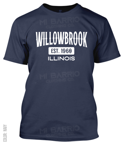 Willowbrook, Illinois Athletic T-Shirt