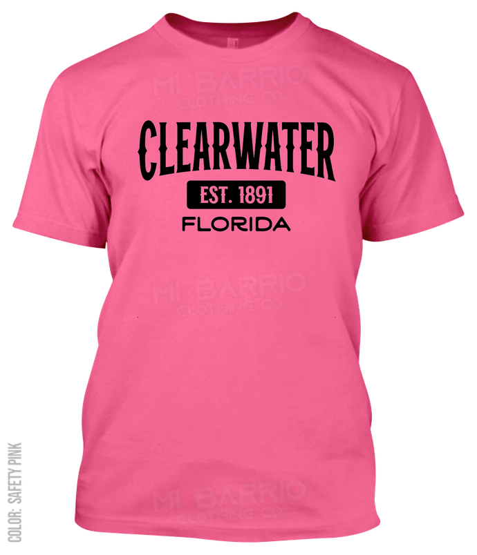 Clearwater, Florida Athletic T-Shirt