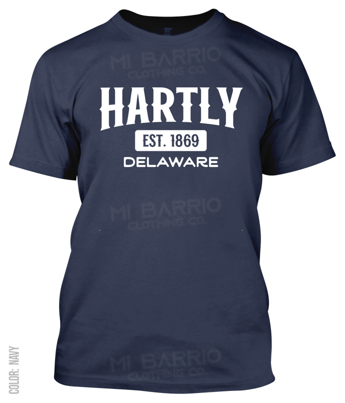 Hartly, Delaware Athletic T-Shirt
