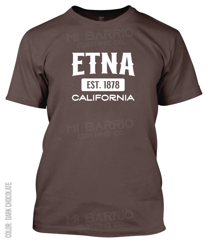 Etna, California Athletic T-Shirt