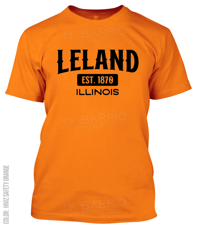 Leland, Illinois Athletic T-Shirt