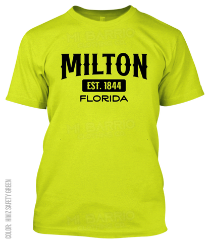 Milton, Florida Athletic T-Shirt