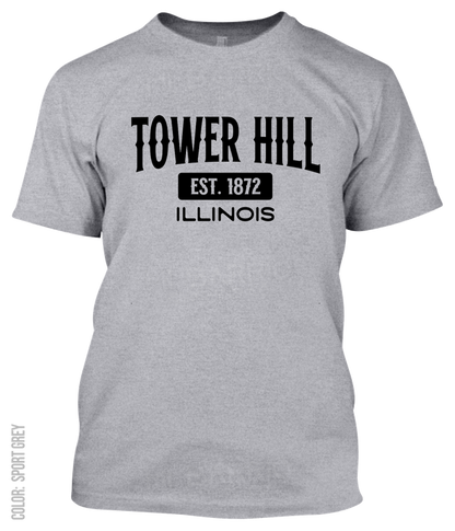 Tower Hill, Illinois Athletic T-Shirt