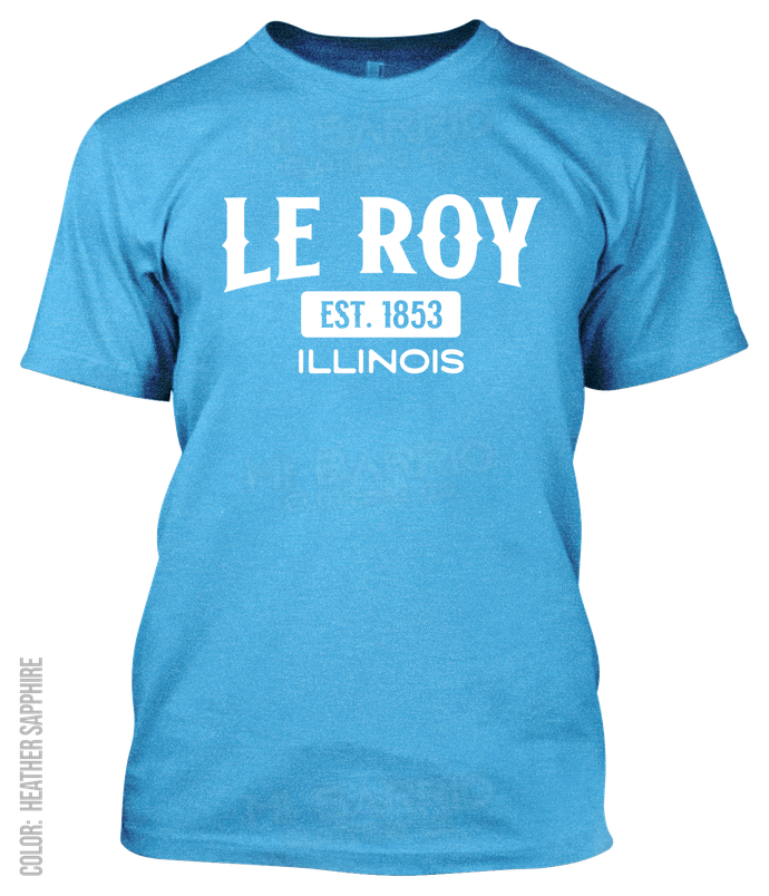 Le Roy, Illinois Athletic T-Shirt