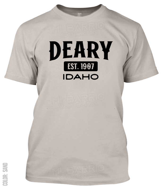 Deary, Idaho Athletic T-Shirt