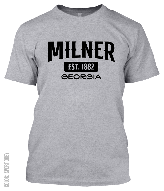 Milner, Georgia Athletic T-Shirt
