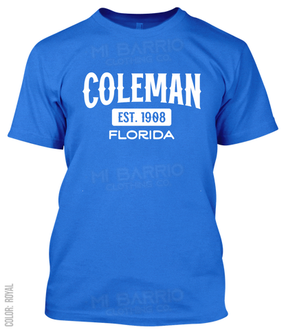 Coleman, Florida Athletic T-Shirt