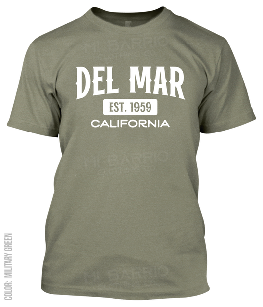 Del Mar, California Athletic T-Shirt