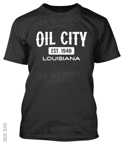 Oil City, Louisiana Athletic T-Shirt