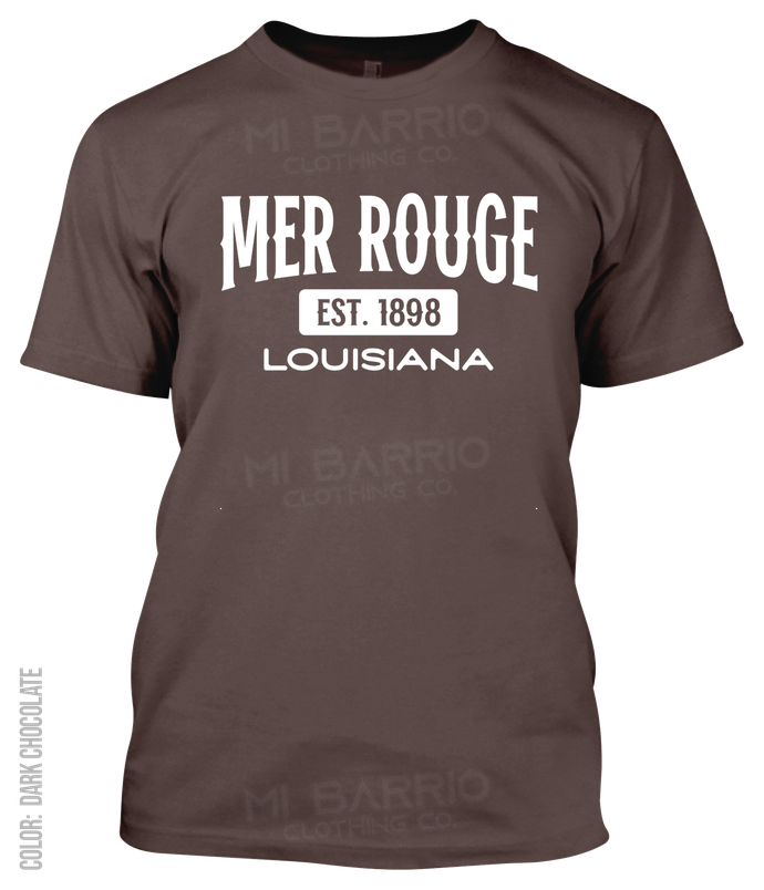 Mer Rouge, Louisiana Athletic T-Shirt