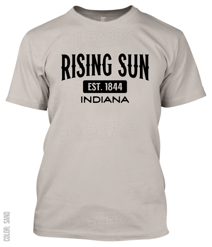 Rising Sun, Indiana Athletic T-Shirt