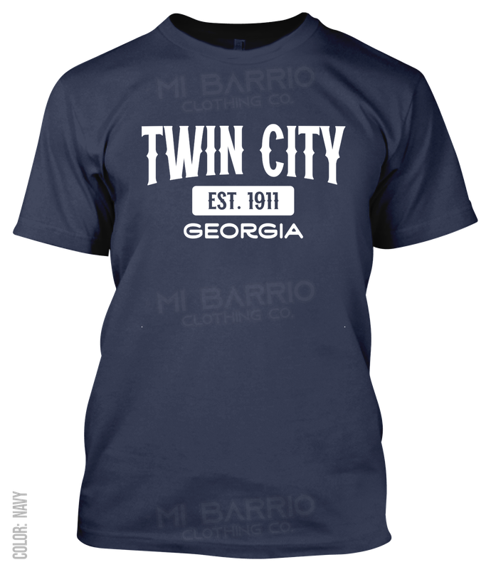 Twin City, Georgia Athletic T-Shirt