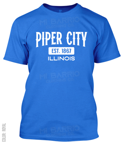 Piper City, Illinois Athletic T-Shirt
