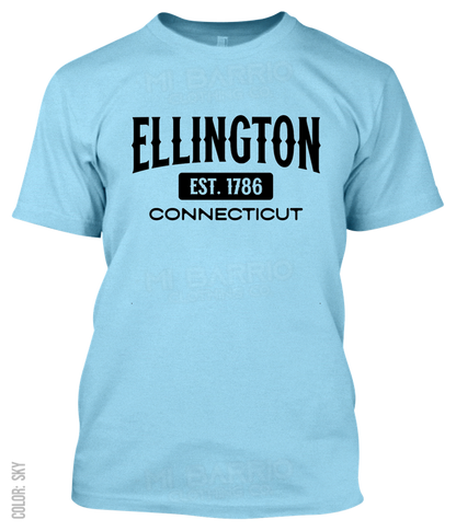Ellington, Connecticut Athletic T-Shirt