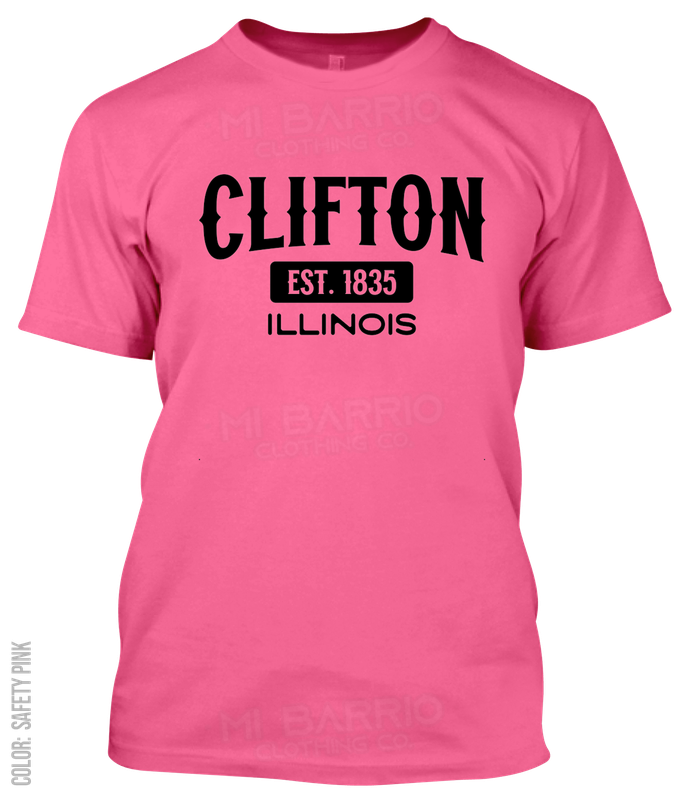 Clifton, Illinois Athletic T-Shirt
