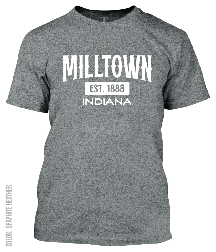 Milltown, Indiana Athletic T-Shirt