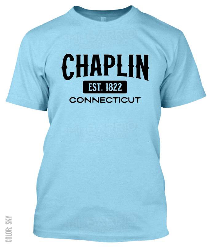 Chaplin, Connecticut Athletic T-Shirt