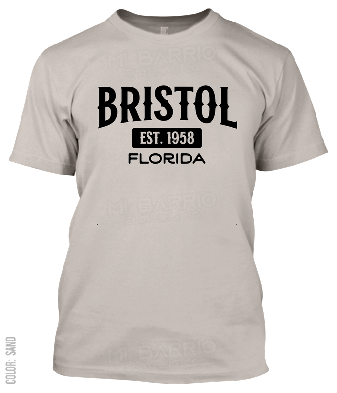 Bristol, Florida Athletic T-Shirt