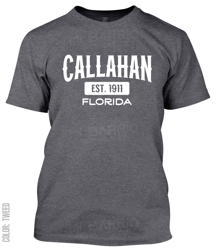 Callahan, Florida Athletic T-Shirt