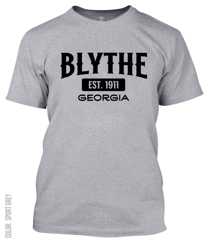 Blythe, Georgia Athletic T-Shirt