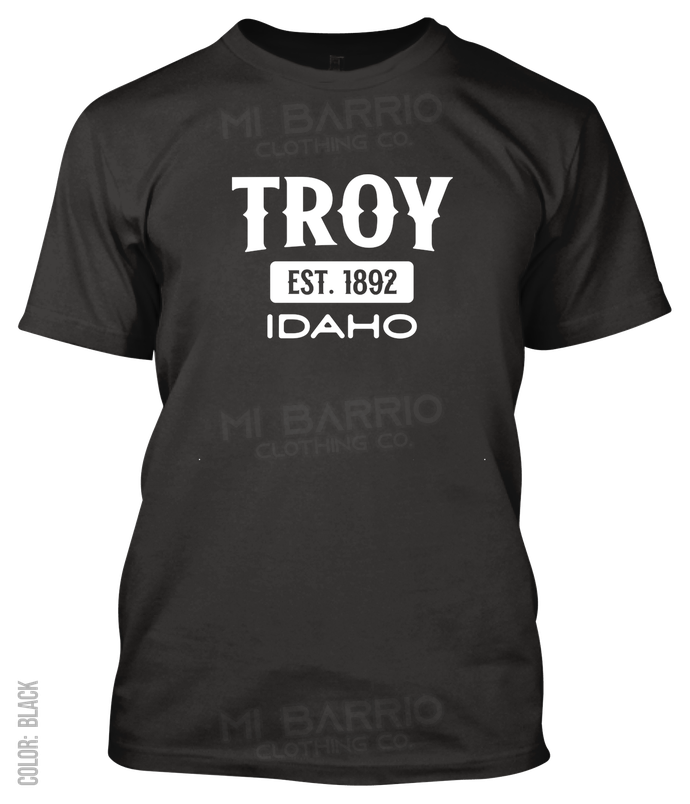 Troy, Idaho Athletic T-Shirt
