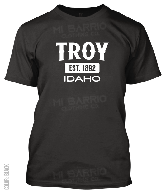 Troy, Idaho Athletic T-Shirt