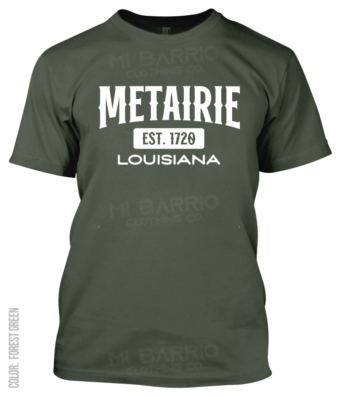 Metairie, Louisiana Athletic T-Shirt