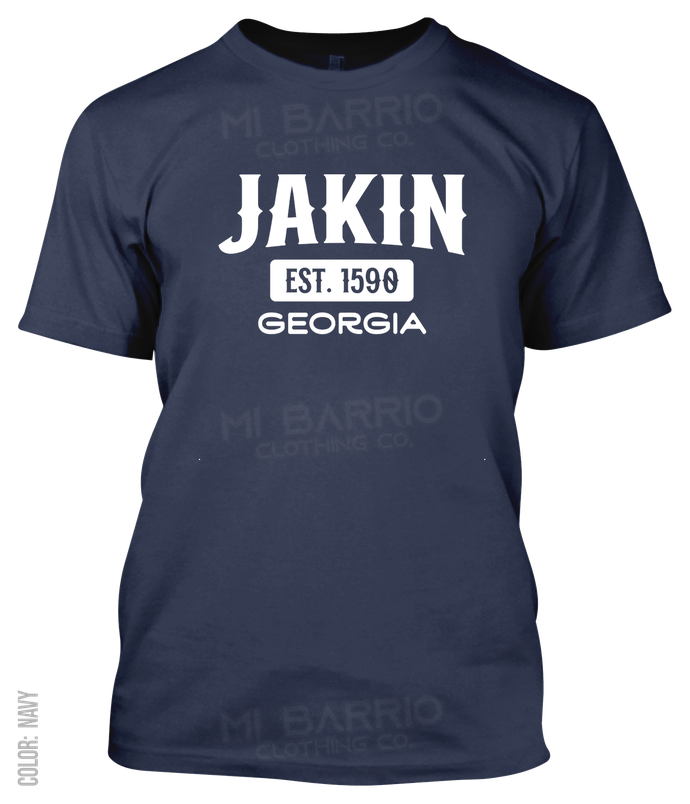 Jakin, Georgia Athletic T-Shirt