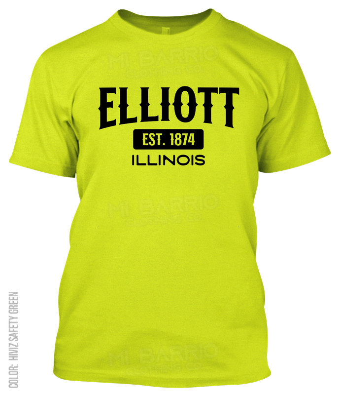 Elliott, Illinois Athletic T-Shirt