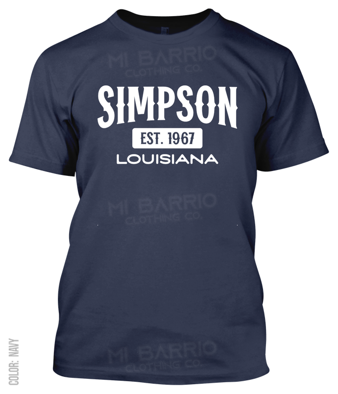 Simpson, Louisiana Athletic T-Shirt