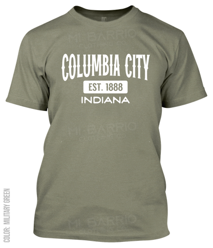 Columbia City, Indiana Athletic T-Shirt