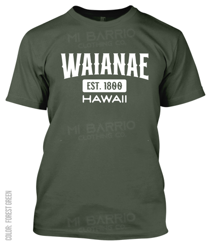 Waianae, Hawaii Athletic T-Shirt