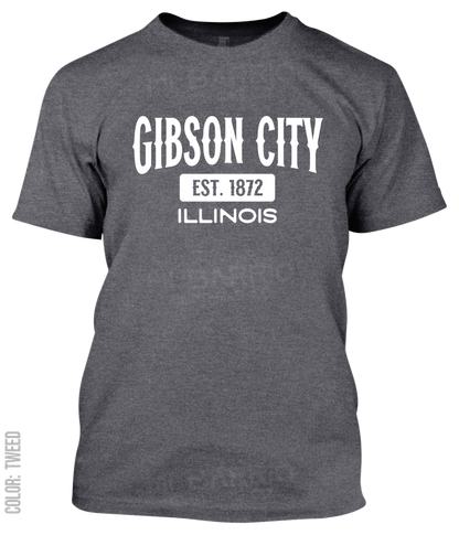 Gibson City, Illinois Athletic T-Shirt