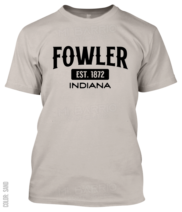 Fowler, Indiana Athletic T-Shirt