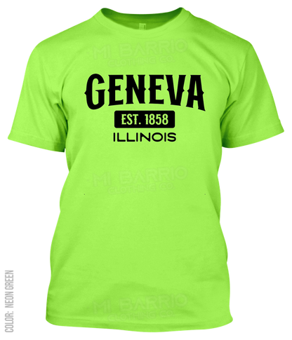 Geneva, Illinois Athletic T-Shirt