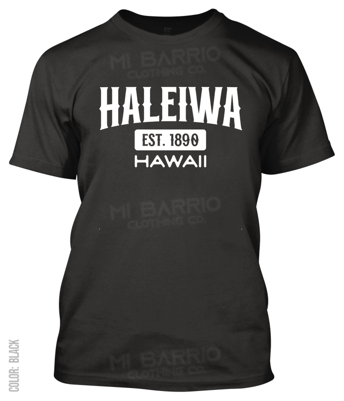 Haleiwa, Hawaii Athletic T-Shirt