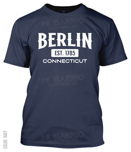 Berlin, Connecticut Athletic T-Shirt