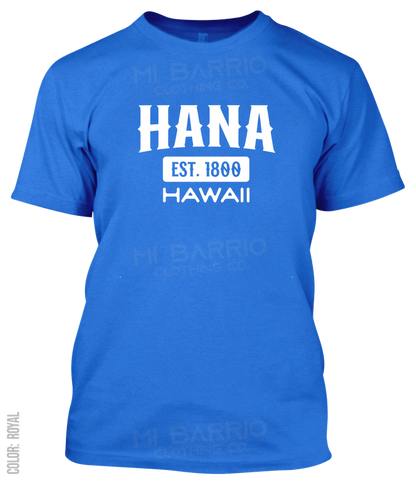 Hana, Hawaii Athletic T-Shirt