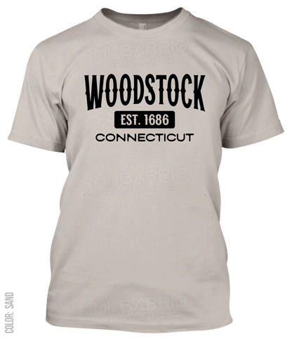 Woodstock, Connecticut Athletic T-Shirt