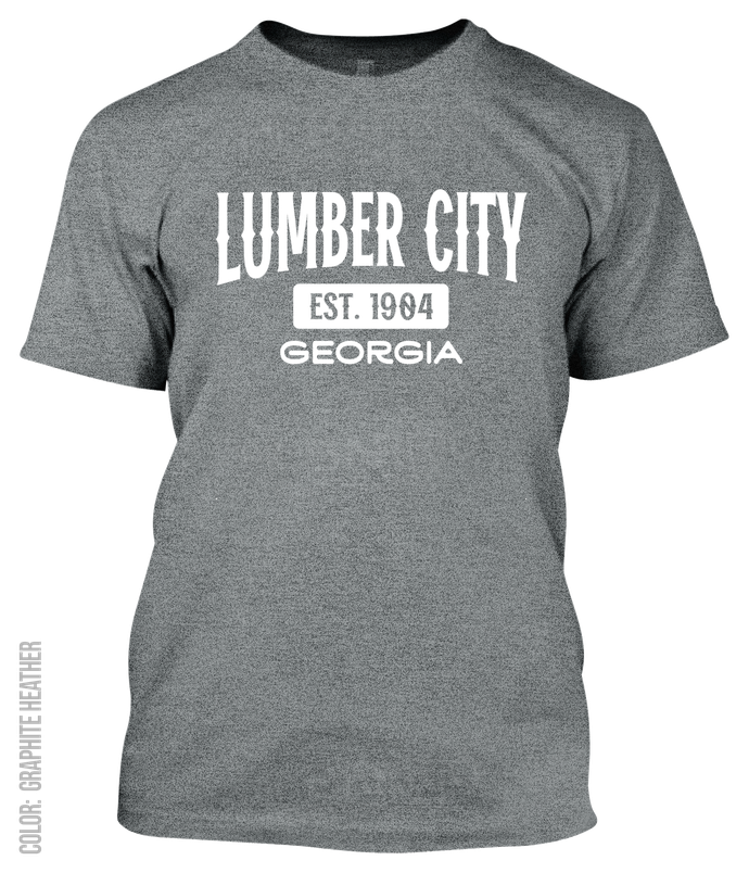 Lumber City, Georgia Athletic T-Shirt