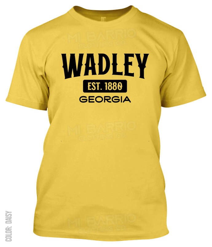 Wadley, Georgia Athletic T-Shirt
