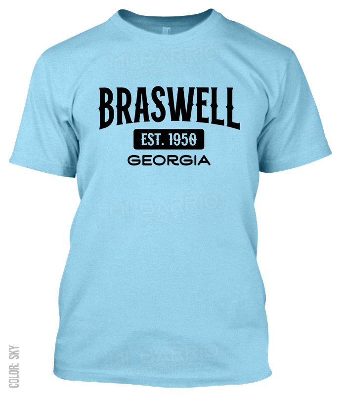 Braswell, Georgia Athletic T-Shirt