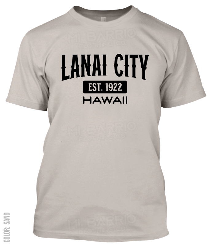 Lanai City, Hawaii Athletic T-Shirt