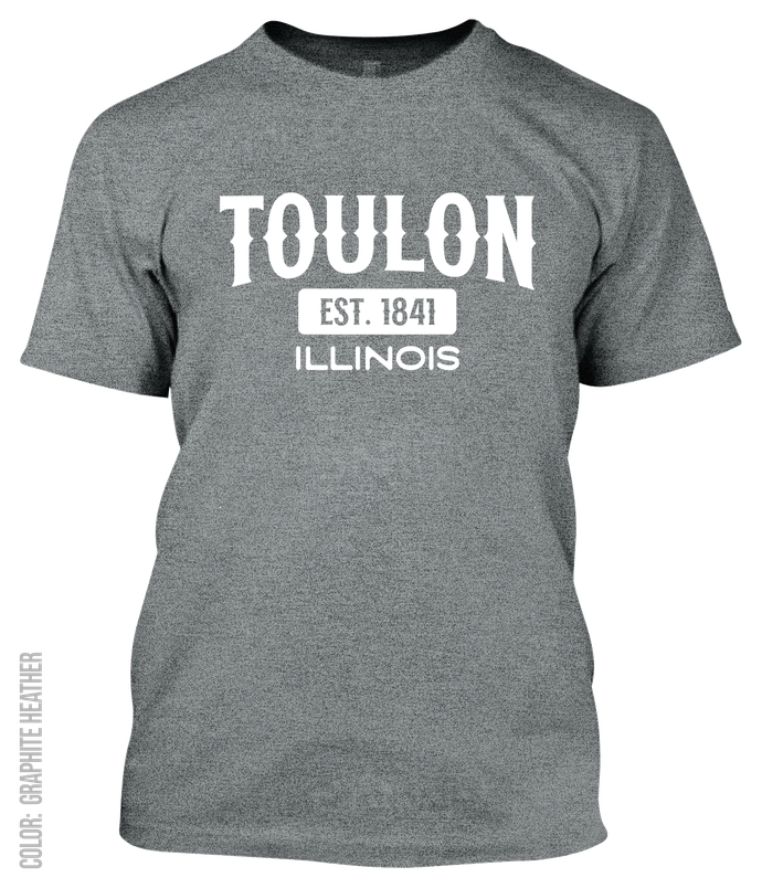 Toulon, Illinois Athletic T-Shirt