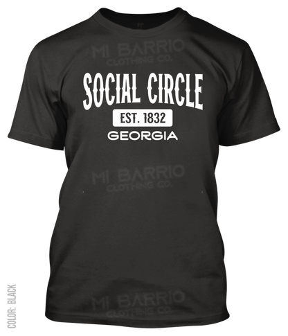 Social Circle, Georgia Athletic T-Shirt